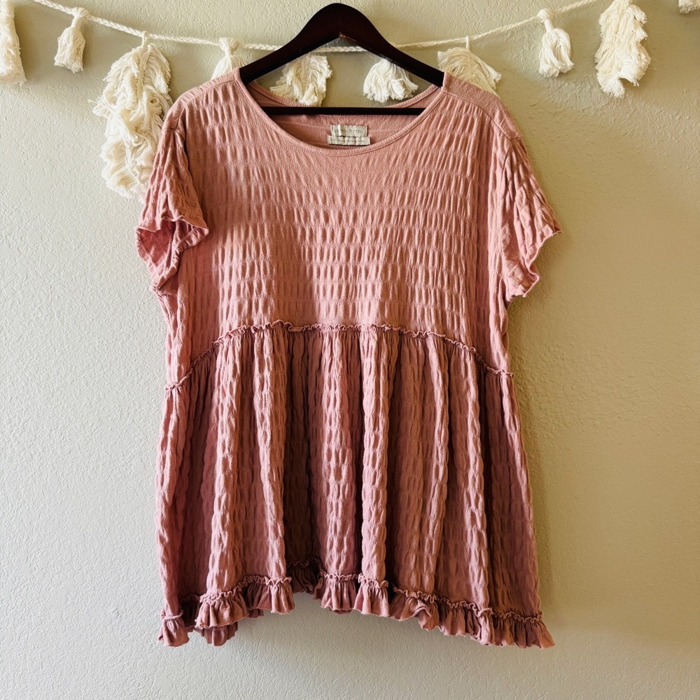 Urban Outfitters | Ruffle Babydoll Blouse